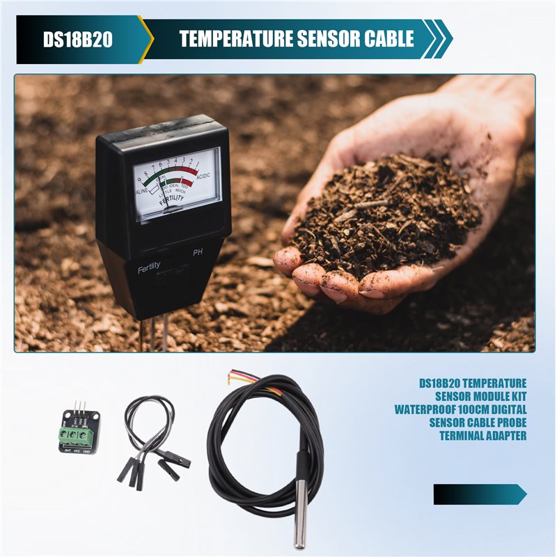 Ds18B20 - [A93Z!] DS18B20 온도 센서 모듈 키트,