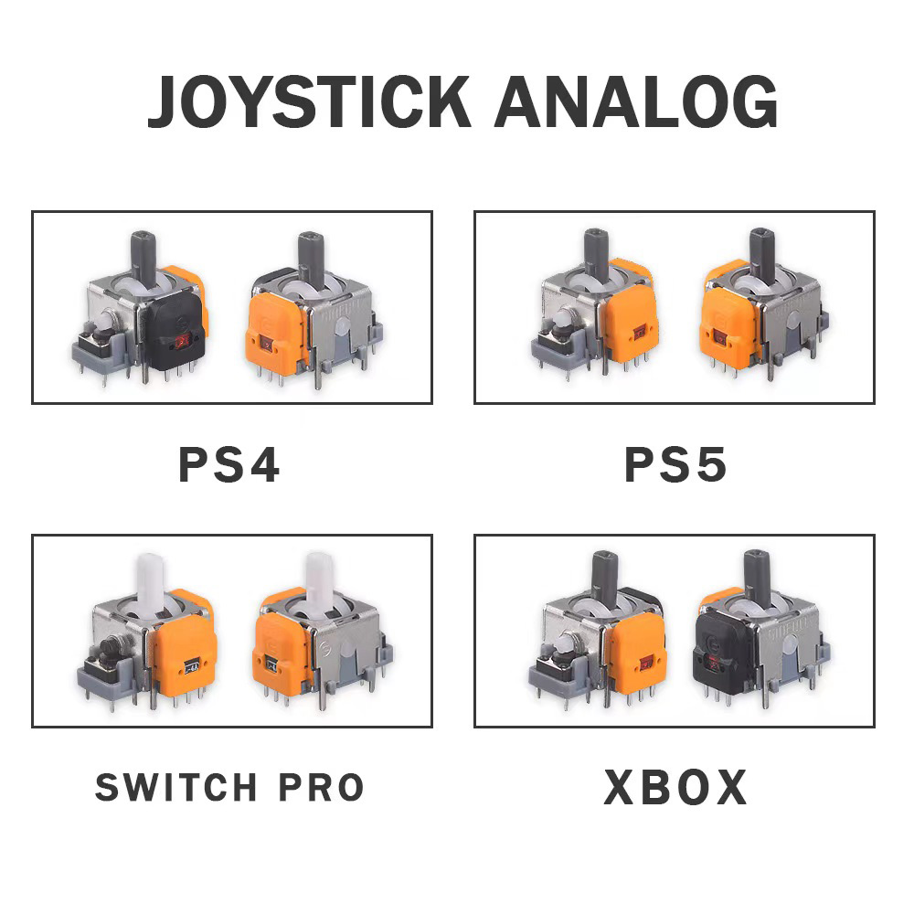 Joystick Module - 2/10PCS 홀 전자기 조이스틱 게임 핸들