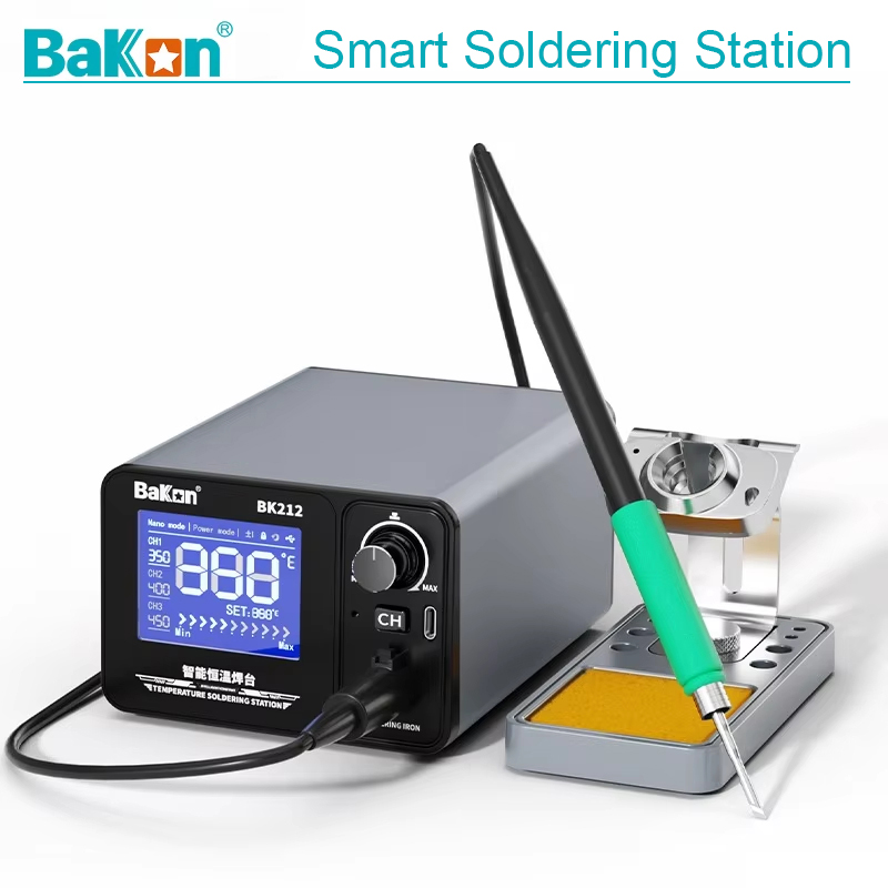 Soldering Iron Temperature Probe - 바콘 BK212 스마트 납땜 스테이션 180W,