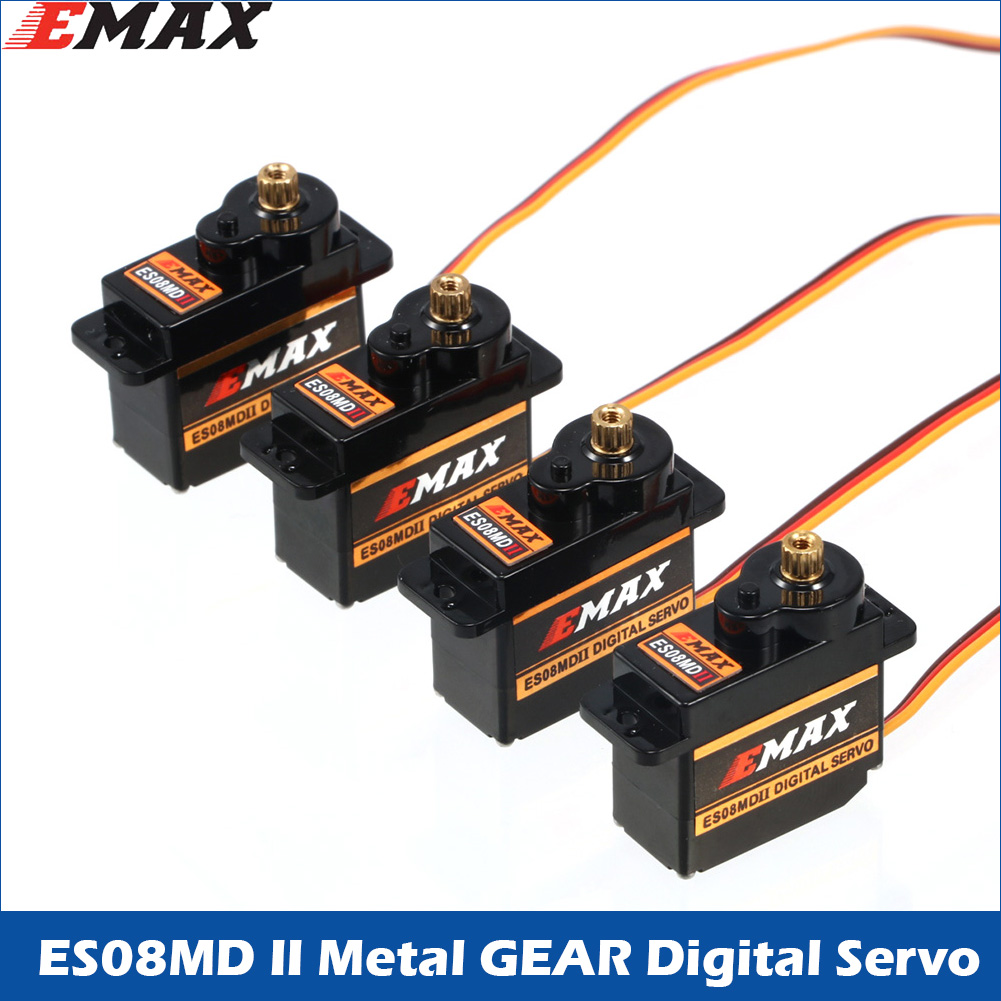 Servo Sg90 - 2/4/10pcs EMAX ES08MD II 메탈 기어