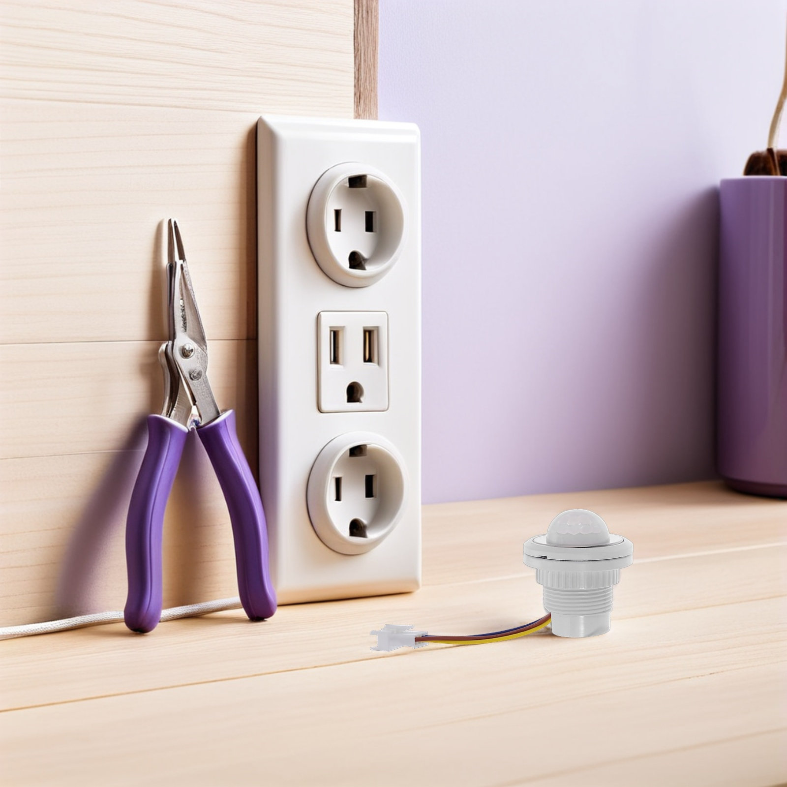 Pir Motion Sensor - 모션 센서 조명 스위치, 적외선 PIR