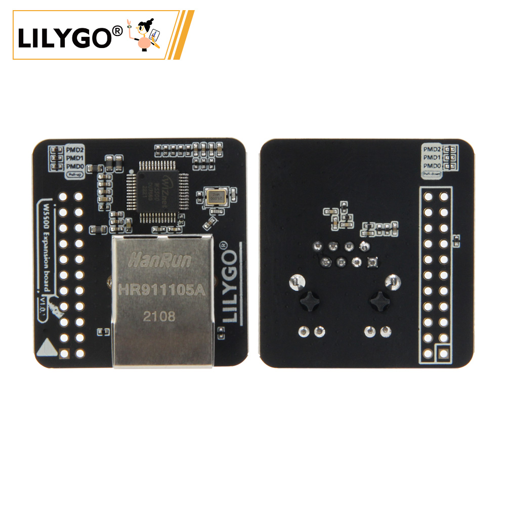 Ethernet W5500 - LILYGO® T-Relay-W5500 이더넷 실드, T-릴레이 4