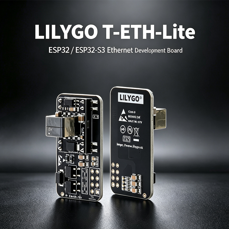 Ethernet W5500 - LILYGO T‑ETH‑Lite 개발 보드, ESP32/ESP32‑S3, W5500/RTL8201