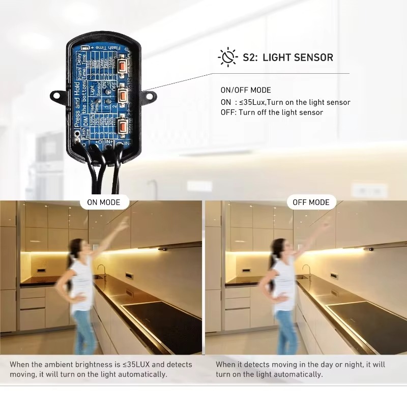 검은색 PIR 동작 감지 센서 타이머 스위치, 12V  - Pir Motion Sensor 리뷰 및 가격