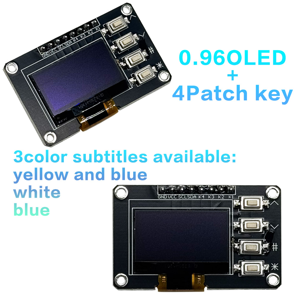 회전식 엔코더 IIC 인터페이스가 있는 TFT OLED - Oled Display 0.96 리뷰 및 가격