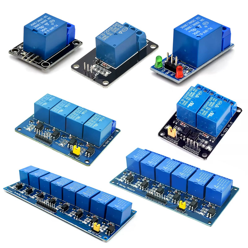 5V 1 2 4 6 8 채널 릴레이 모듈(광커플러 포함 - Relay Module 4 Channel 리뷰 및 가격