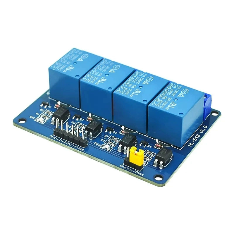 5V 1 2 4 6 8 채널 릴레이 모듈(광커플러 포함 - Relay Module 4 Channel 리뷰 및 가격