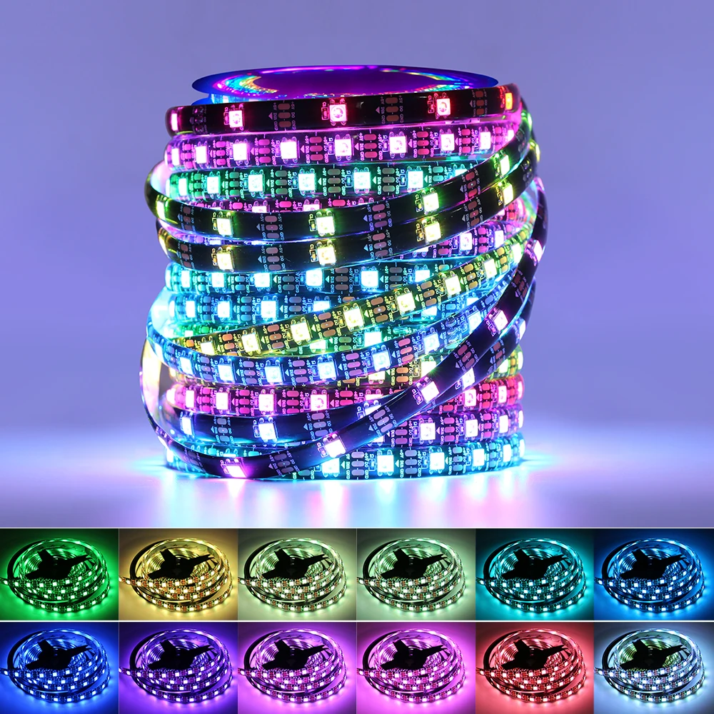 5V WS2812B 픽셀 RGB LED 스트립 라이트  - Ws2812B Strip 5V 리뷰 및 가격