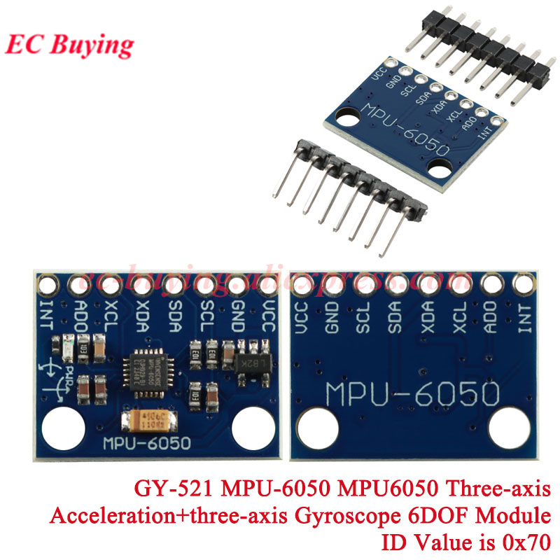 1-10Pcs GY-521 MPU-6050 MPU605 - Mpu6050 리뷰 및 가격