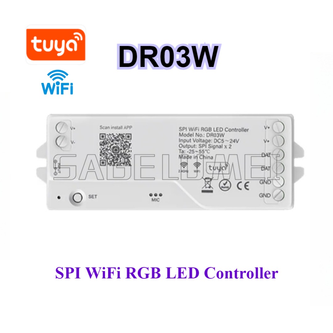 LED 컨트롤러 LM091/DR03W/DR04W 광 변 - Ws2812B 리뷰 및 가격