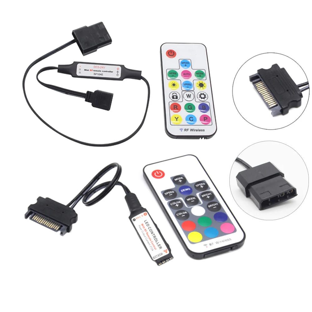 SATA 몰 렉스 RGB 컨트롤러 5V 3Pin 12V - Ws2812B Strip 5V 리뷰 및 가격