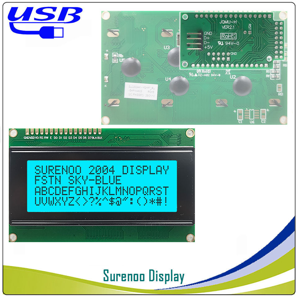 Surno LCD2USB USB 204 20X4 200 - Lcd 1602 리뷰 및 가격
