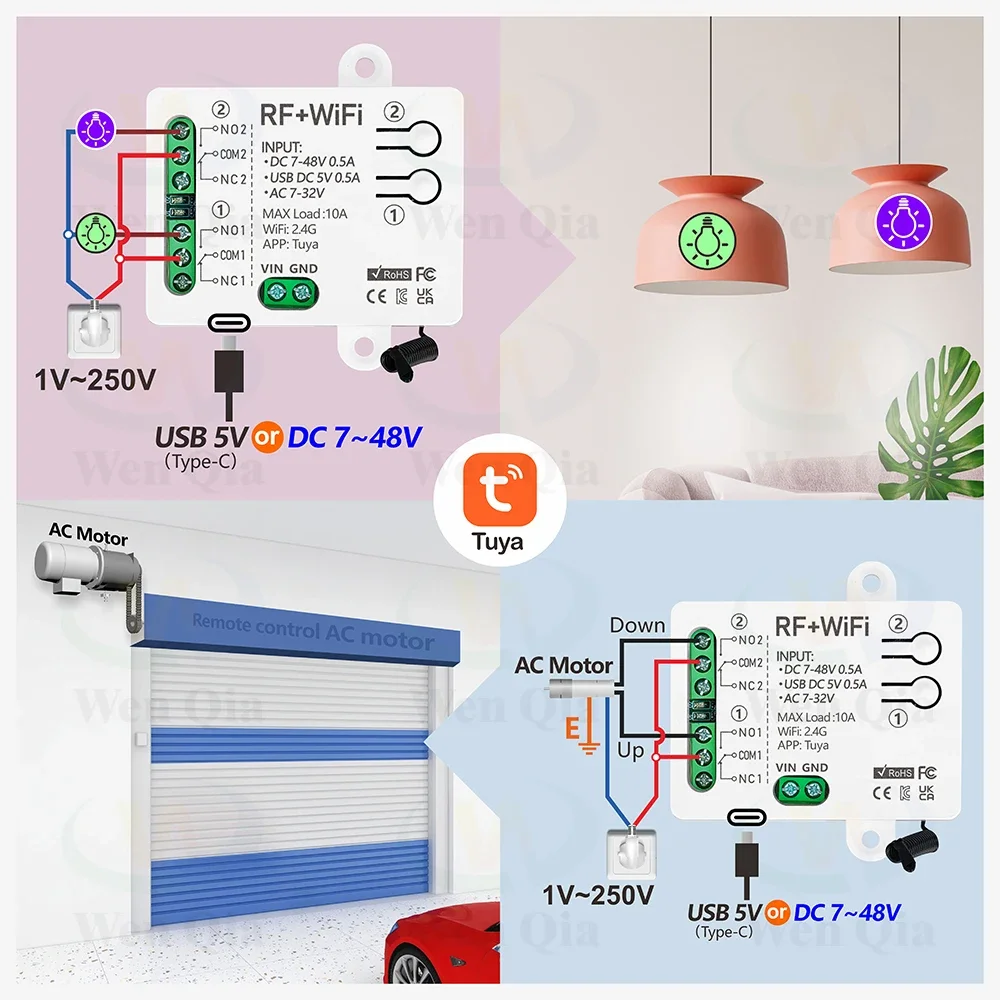 투야 스마트 조명 스위치, 2CH, 와이파이 및 RF  - Ir Remote Module 리뷰 및 가격