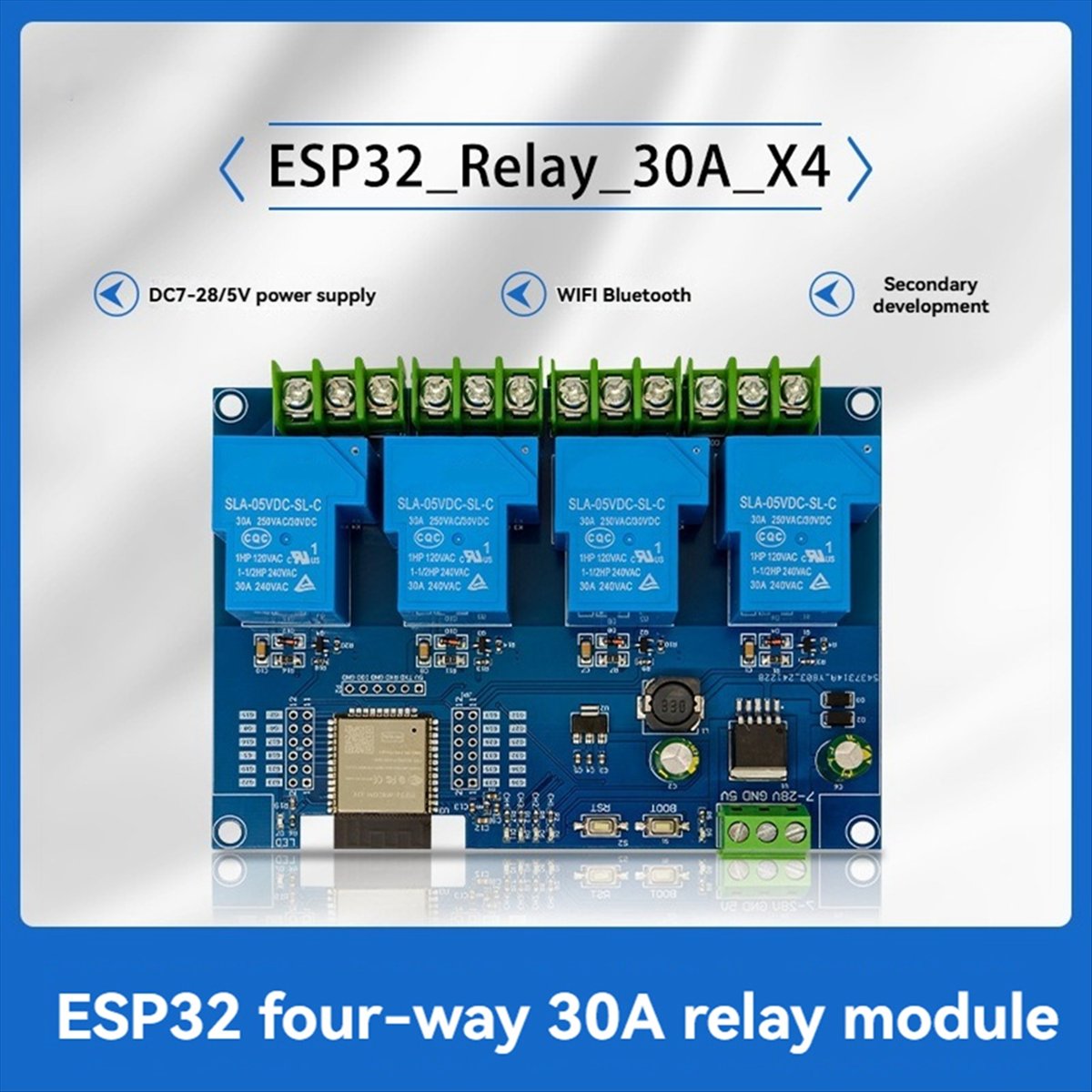 (AD11] 4채널 릴레이 모듈 30A DC7-28/5 - Relay Module 4 Channel 리뷰 및 가격
