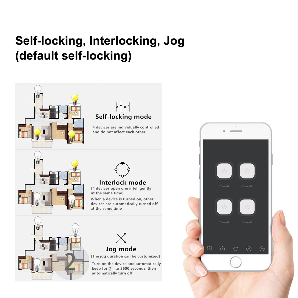 4채널 스마트 와이파이 릴레이 모듈, 무전압 접점, D - Ir Remote Module 리뷰 및 가격