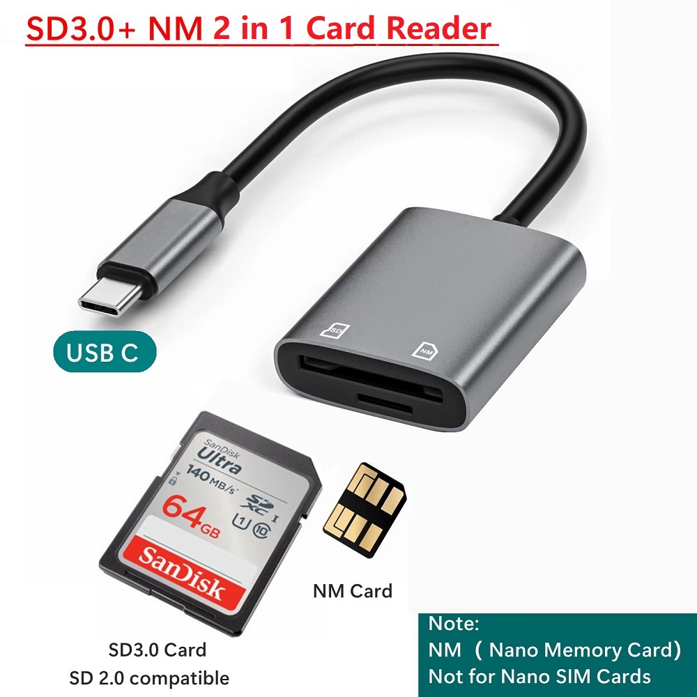 타입 C 나노 메모리 카드 리더 화웨이 NM 카드 어댑 - Sd Card Module 리뷰 및 가격