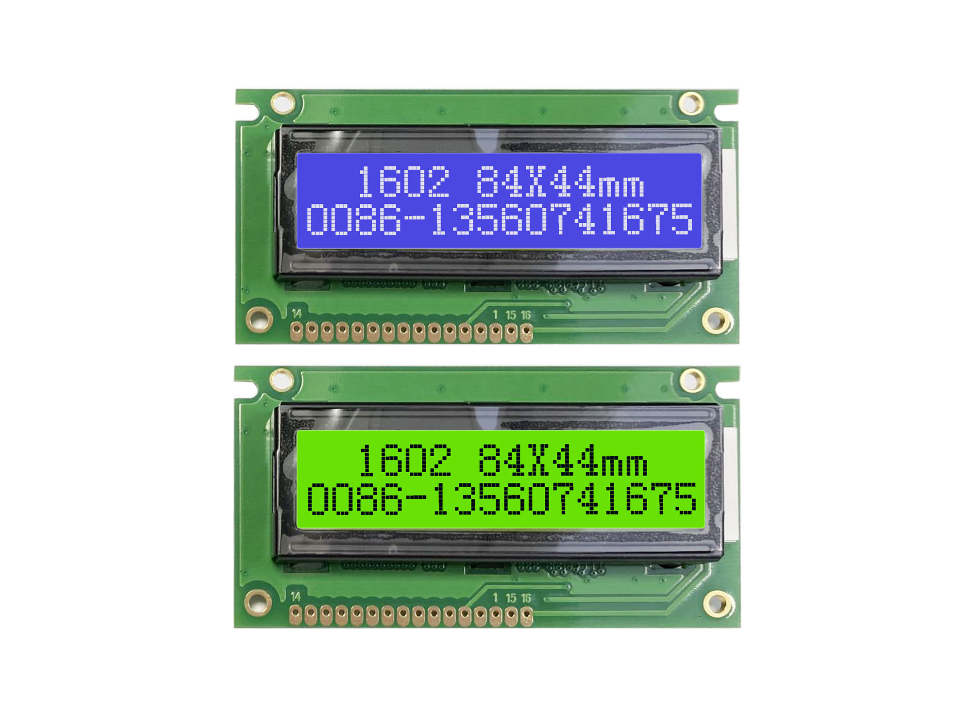 1602 16X2 LCD 디스플레이 모듈 84x44mm - Lcd 1602 리뷰 및 가격